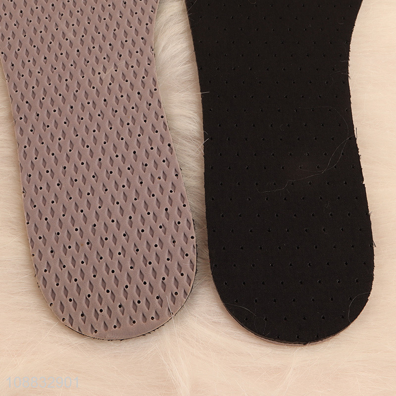 Wholesale sweat-absorbing breathable latex insoles for men women