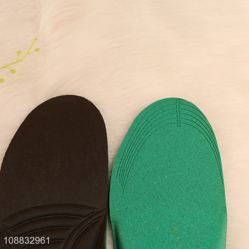 Wholesale shock absorption sponge insoles arch support insoles