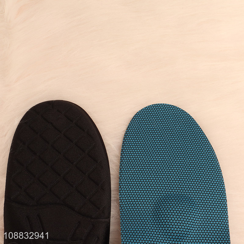 Wholesale soft sweat absorbent sponge insoles for running shoes