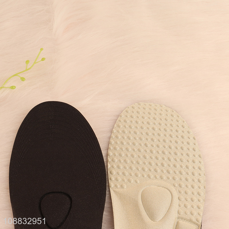 Wholesale arch support shock absorption insoles for men women