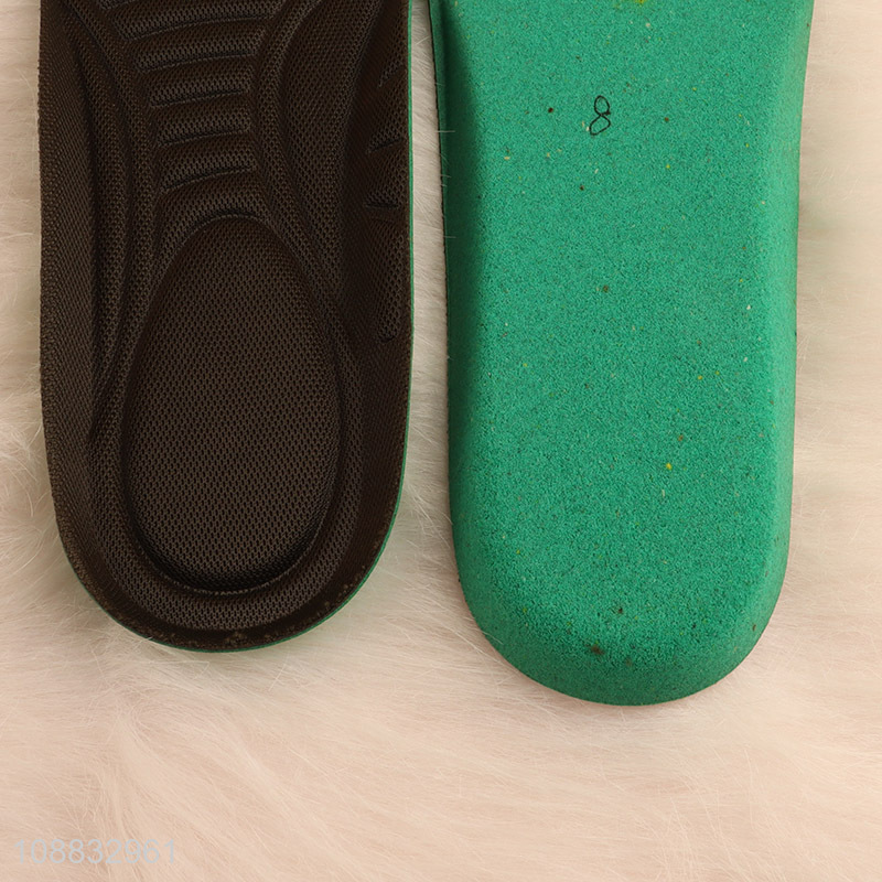 Wholesale shock absorption sponge insoles arch support insoles