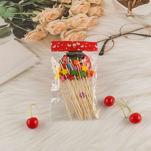Good quality tabletop decoration fruit sticks for sale