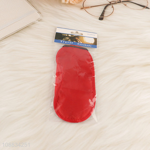 China products red travel eyeshade for sleeping