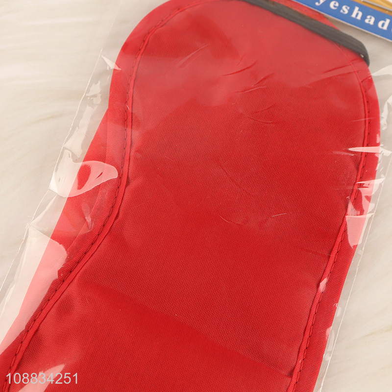China products red travel eyeshade for sleeping