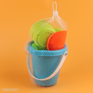 New product <em>plastic</em> sand toy set with beach <em>bucket</em> sand shovel