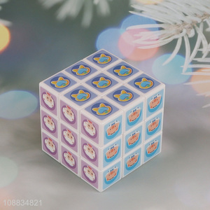 Wholesale 3*3*3 magic cube educational toy fidget toy for kids