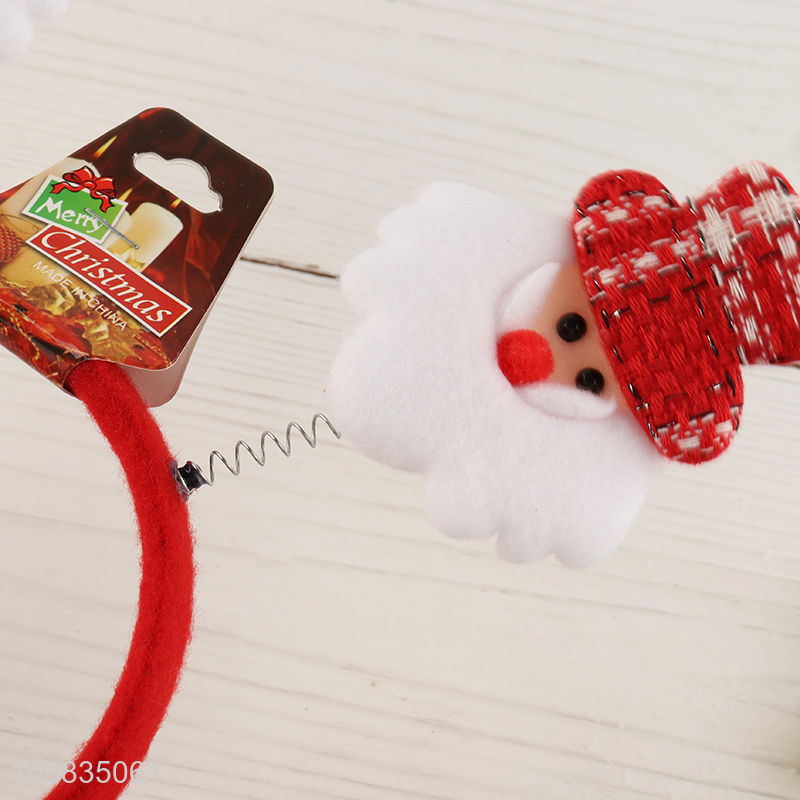 Hot items santa claus christmas hair hoop for party supplies