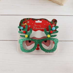 Hot products green christmas party decorative glasses