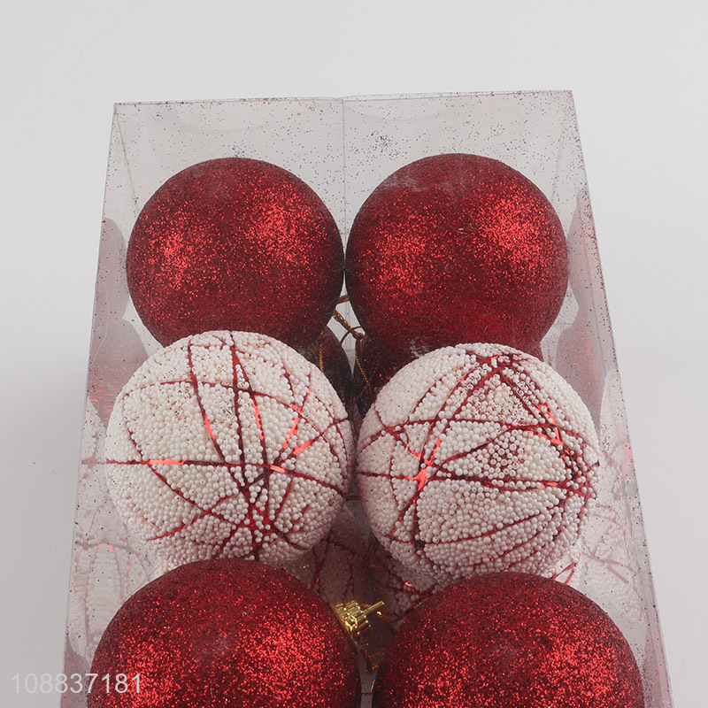 High quality 24pcs Christmas balls set Christmas hanging decoration