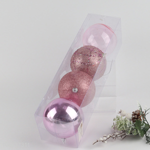 Wholesale 4pcs Christmas balls ornaments for Christmas tree decor