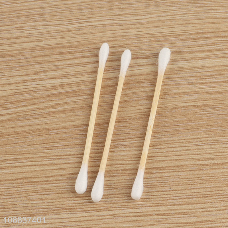New arrival 300-count bamboo sticks cotton swabs for ears