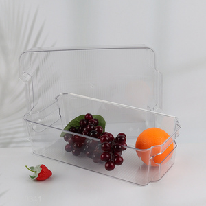 Best sale transparent household fridge organizer refrigerator storage box