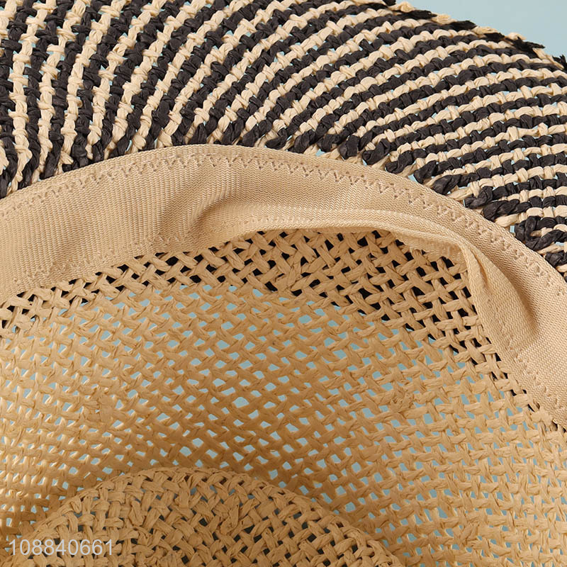 Hot selling womens straw hat sun protection sun hat