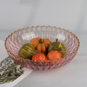 New arrival plastic home kitchen fruit <em>plate</em> fruits tray for sale