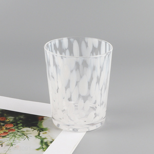 Hot products white glass water cup wine glasses for sale