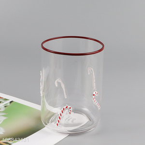 Hot products christmas party glass water cup for sale