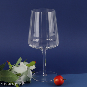 Hot sale clear glass home wine glasses champagne cup wholesale