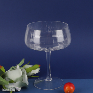 China supplier clear glass whiskey cup wine glasses for sale