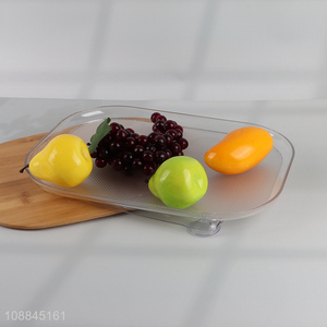 Good selling refrigerator rotatable storage tray for fruits