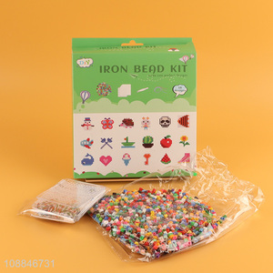 Factory wholesale diy kids iron bead kit toys educational toys