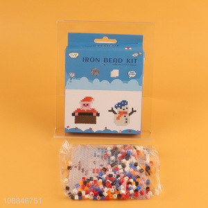 Good sale christmas series diy iron bead kit toys wholesale