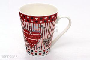 Wholesale <em>ceramic</em> <em>cup</em> with heart pattern