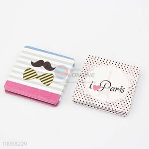 Square Double Sides Printed <em>Cosmetic</em> <em>Mirror</em>