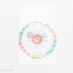 Wholesale 11.3cm Pearl Colors Plastic Head Pin/Needlework