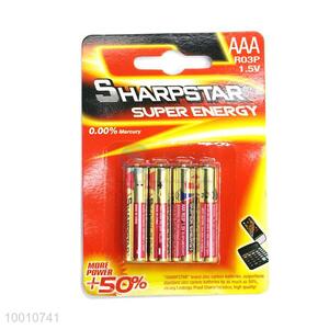 AAA R03P 1.5V Super Acid Battery