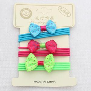 High Quality Point Printed Bow Hair Bands