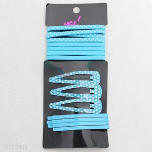 Wholesale Cute Sky Blue Hair Tie Hair Bands