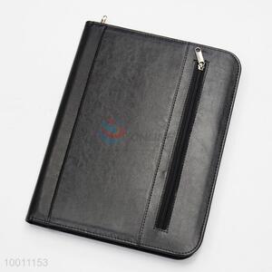 High quality leather notebook with calculator