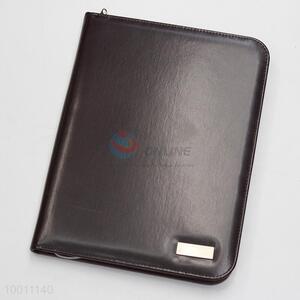Hot sale leather business notebook with calculator