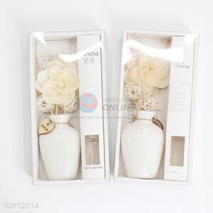 Long Lasting Fragrance&Perfume With Wood Flower Ceramic Bottle