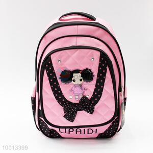 Pink Cartoon <em>School</em> <em>Backpack</em> For Kids