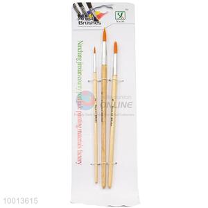 Wholesale 3 Pieces Painting Brushes for Drawing Outline Set