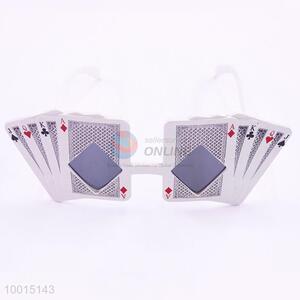 Unique Design Poker Shaped Party Eyewear