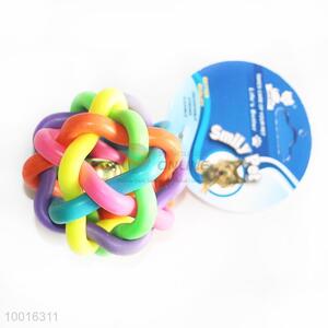 Wholesale Colorful Ball Pet Toys For <em>Dog</em> With Small Bell