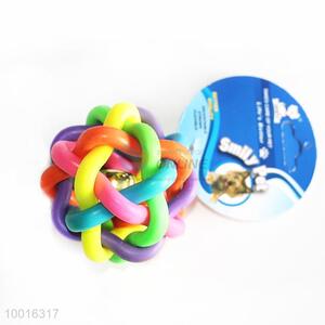 Wholesale Colorful Ball Pet Toys For <em>Dog</em> With Small Bell
