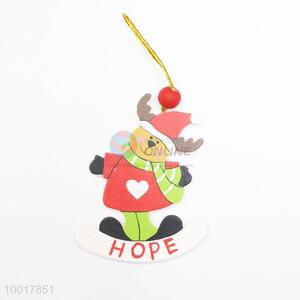 Hot Sale Cheap New Products New Style Christmas Hanging Decoration With Bear Shape