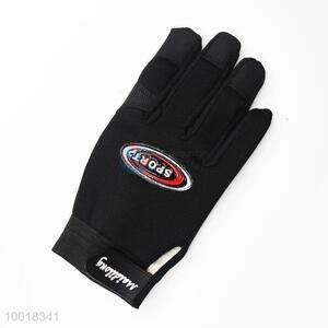 Black Warm Sports Glove For Racing/Skiing/Motorcycle