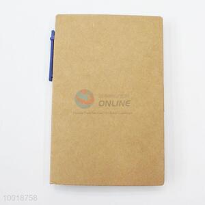 Wholesale Factory Outlet Cowhide Notebook and Pen,Colourful Stick Note Pad,White Paper