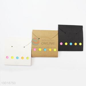 Hot Selling Portable Square Notebook With Colourful Stick Note