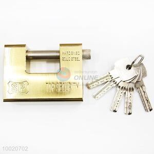 Wholesale 74mm Competitive Price Top <em>Security</em> Gold Steel Padlock