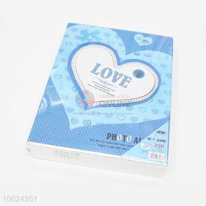 Heart Pattern Loving Style Cover Photo Album With Box