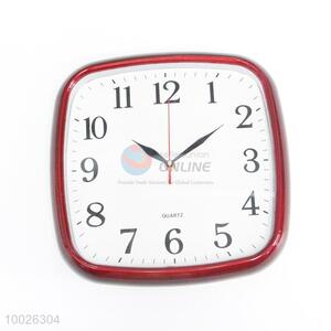 Small Size Square Plastic Wall Clock