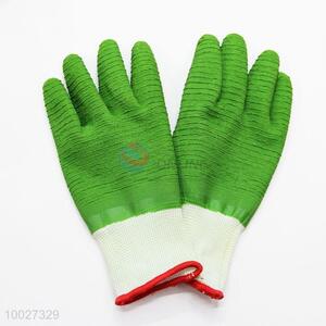 High Quality Green Nylon Protection Gloves