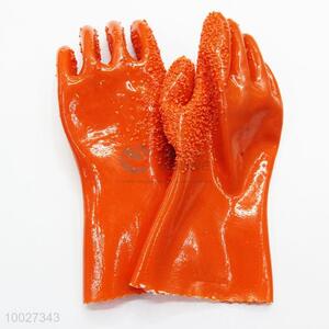 New Arrivals Orange PVC Protection Gloves