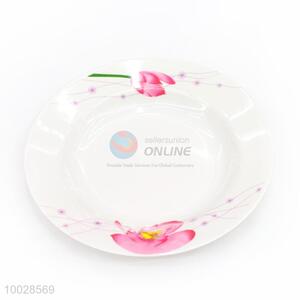 High Quality White Round Melamine Fruit Plate