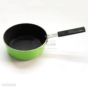 12cm mini green round deep aluminium milk pot